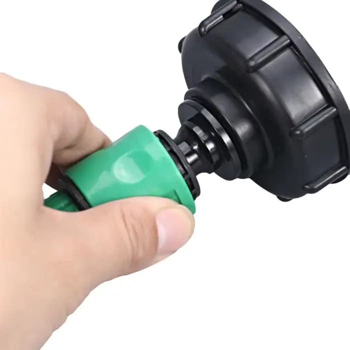Adaptateur de Valve de réservoir IBC, connecteur à filetage mâle de 1/2 et 3/4 pouces, pièces de rac