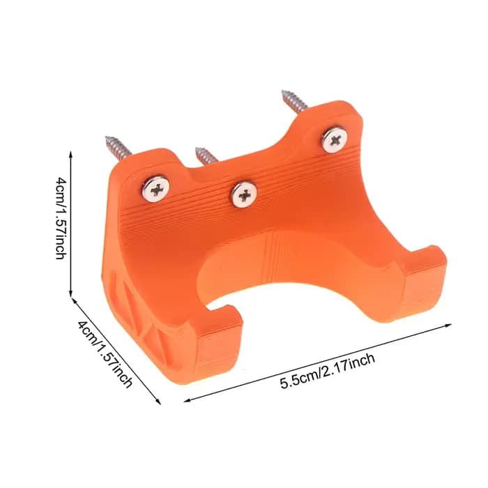 Organisateur de cintre d'outils de jardin, support mural en plastique, support de rangement de Garag