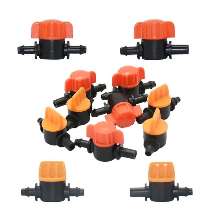 Mini assujetde connecteur de tuyau d'arrosage de jardin, raccords en PVC, système d'irrigation goutt