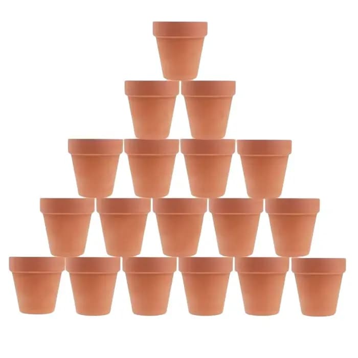 Pots Terra Cotta de 1.8 pouces, 18 pièces, jardinière en poterie, Pots de fleurs Cactus, Pot Succule