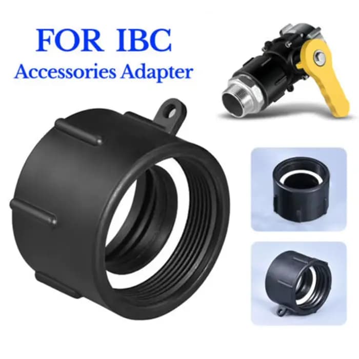 Connecteur de Valve de réservoir d'eau IBC 1000L, adaptateur de Valve 60mm/2 pouces, Kit de pièces d