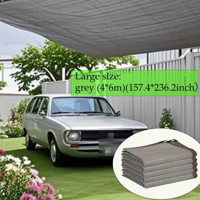 Filet pare-soleil, auvent pare-soleil en polyéthylène, filet pare-soleil pour jardin extérieur, file