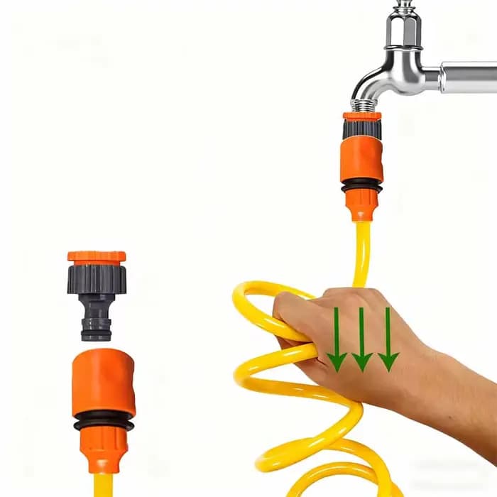 Tuyau d'arrosage de jardin Magic Spring de 7,5 m à 30 m, pistolet de pulvérisation pour le nettoyage
