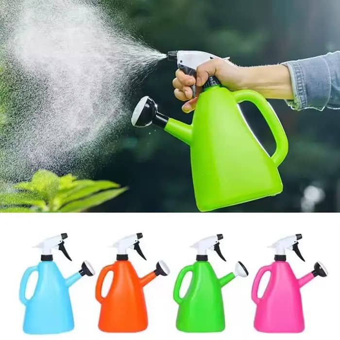 Arrosoir en plastique pour plantes de jardin d'intérieur, pulvérisateur réglable, bouilloire à eau à
