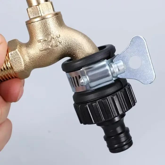 Adaptateur universel de tuyau d'eau en plastique, durable, raccord rapide, allergique, robinet pour 