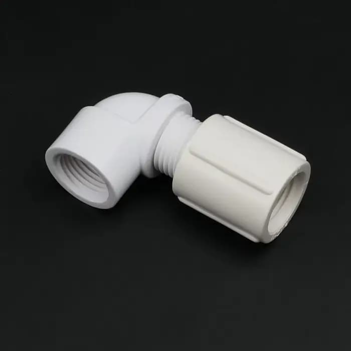 Connecteur Union en PVC à Double filetage femelle 1/2 "3/4" 1 ", Joint détachable pour aquarium, rac
