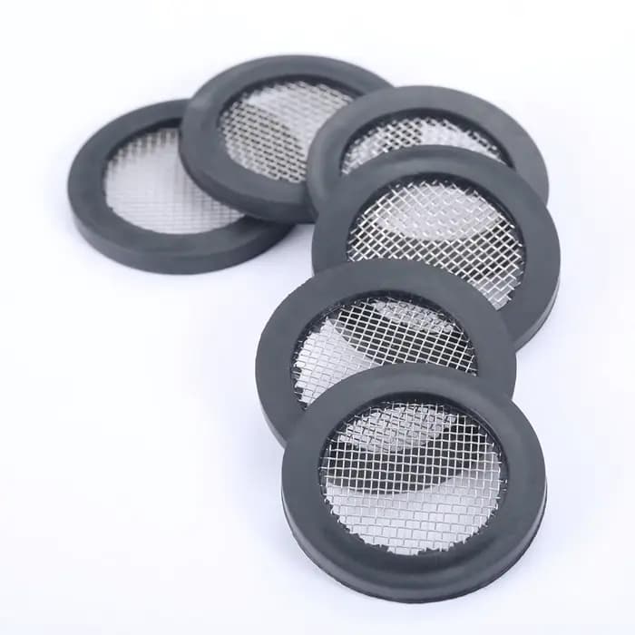 Joint torique pour tuyau d'étanchéité, 50 pièces, 1/2 "3/4", rondelle en caoutchouc plate avec filtr
