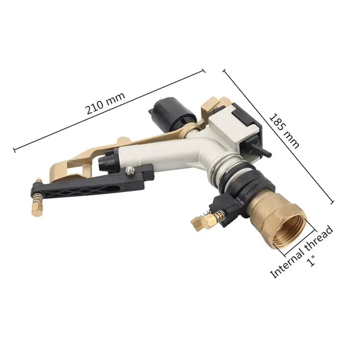 1 "1.5" pistolet agricole irrigation de jardin arrosage arrosage pistolet à eau de jardin pulvérisat