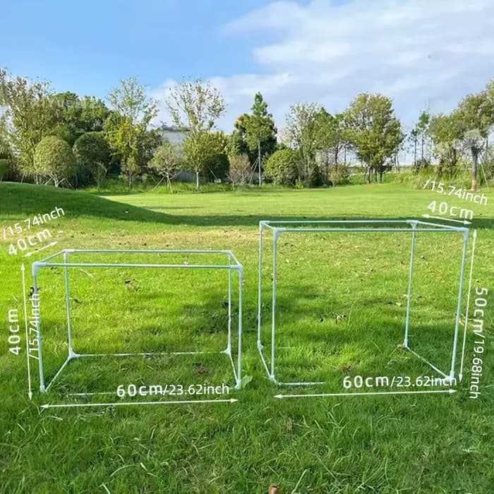Serre antigel et anti-insectes pour plantes domestiques, avec support et couvercle en PVC, adaptée a
