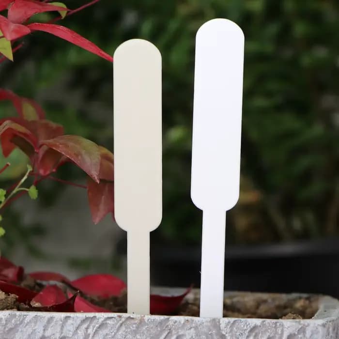 Nouvelles étiquettes de plantes de jardin étiquettes en plastique imperméables marqueurs de pépinièr