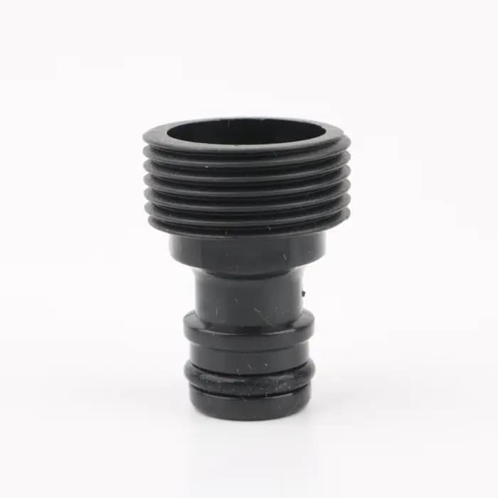 Adaptateur de connecteur de robinet d'eau en plastique, filetage mâle/femelle 1/2 3/4 1 pouce, 2 piè