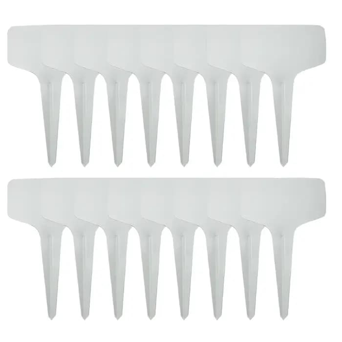 100 pièces marqueurs d'étiquettes de plantes de Type T étanche PVC plantes de jardin Classification 