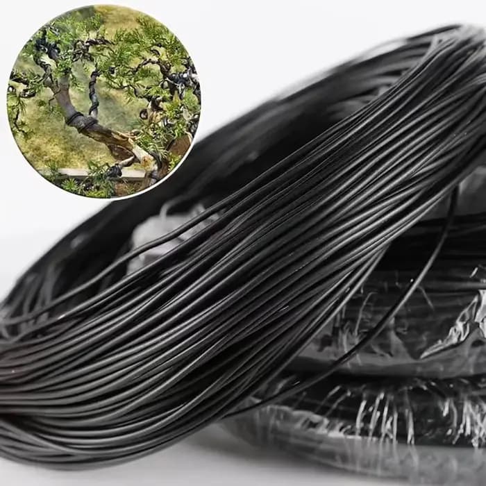Fil de bonsaï en aluminium anodisé, 5m, support pour plantes, fil d'entraînement pour formes de plan
