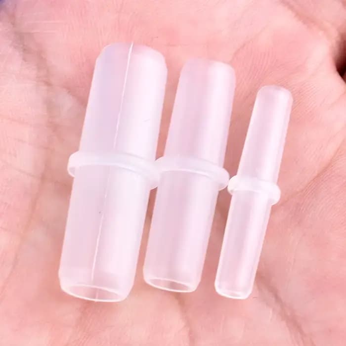 5 ~ 200 pièces bouche plate directe 3 ~ 20mm tuyau en plastique connecteurs de diamètre égal Aquacul