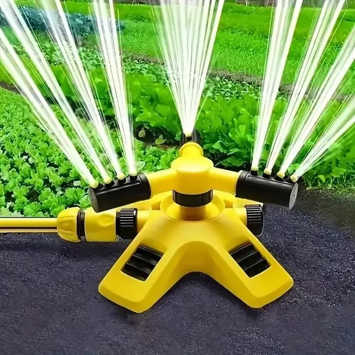 Ensemble de tuyaux d'eau rotatifs automatiques à 360 degrés, arroseur de pelouse de jardin, cour, co