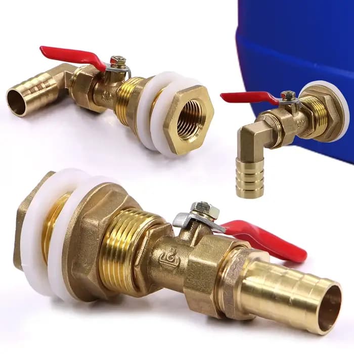 Adaptateur de tuyau de robinet à tournant sphérique pagode en laiton de 6 à 19mm, Joint d'accoupleme