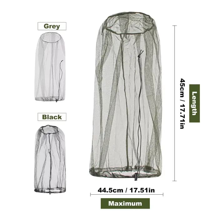Filet de protection faciale Ultra Large et Long, 1 pièce, maille à trous Extra fins, doux et Durable