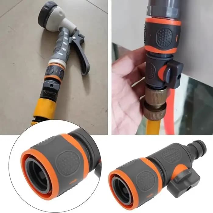 Adaptateurs de raccordement rapide pour tuyau d'arrosage, robinet d'arrêt, connecteur d'arrosage pou