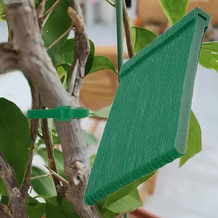 100 attaches pour plantes en nylon réutilisables, attaches auto-agrippantes réglables antidérapantes