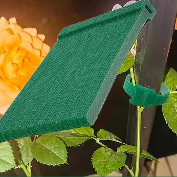100 attaches pour plantes en nylon réutilisables, attaches auto-agrippantes réglables antidérapantes