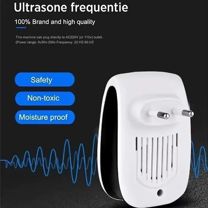 Répulsif Électronique Anti-Nuisibles 2026 Amélioré, Ultrasonique, à Brancher, pour Souris, Moustique