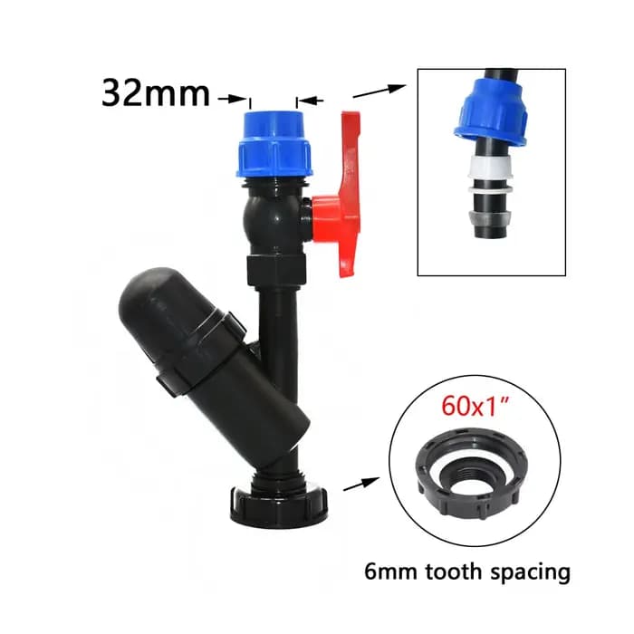 Écran filtrant en filet métallique pour arrosage agricole, 3/4 "1" 1.2 "1.5" 2 "pouces, filtre d'irr
