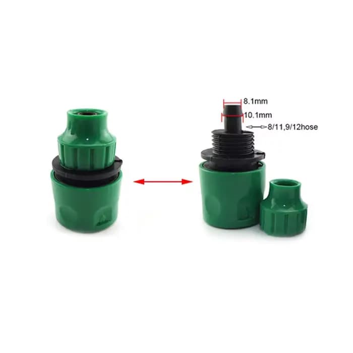 Connecteur rapide d'eau, raccords de tuyau d'arrosage, outil de connexion, adaptateur de Type mamelo