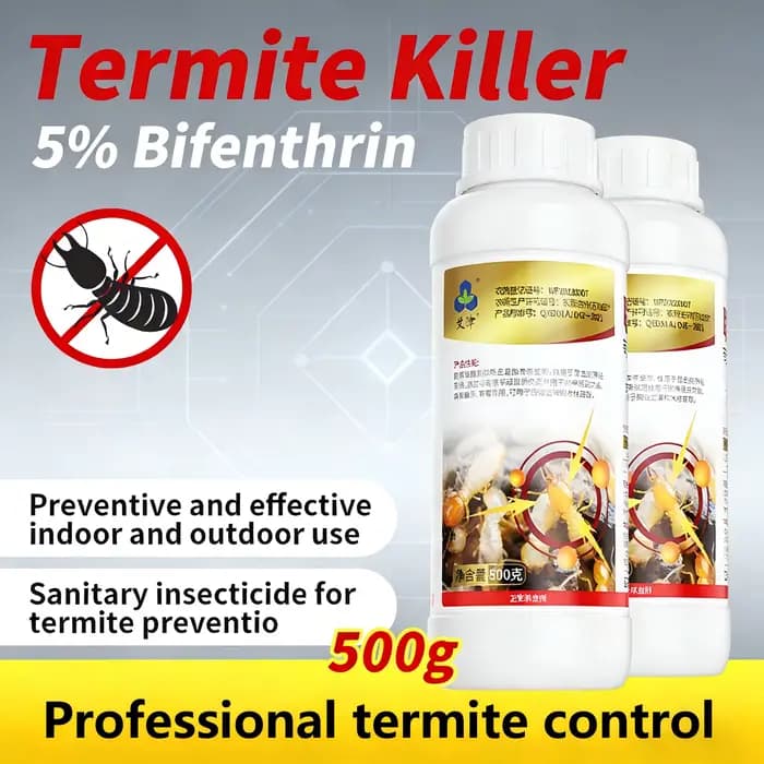 Insecticide anti-termite, Bifenthrin 5% CS avec effet répulsif et préventif, adapté au sol, aux jard