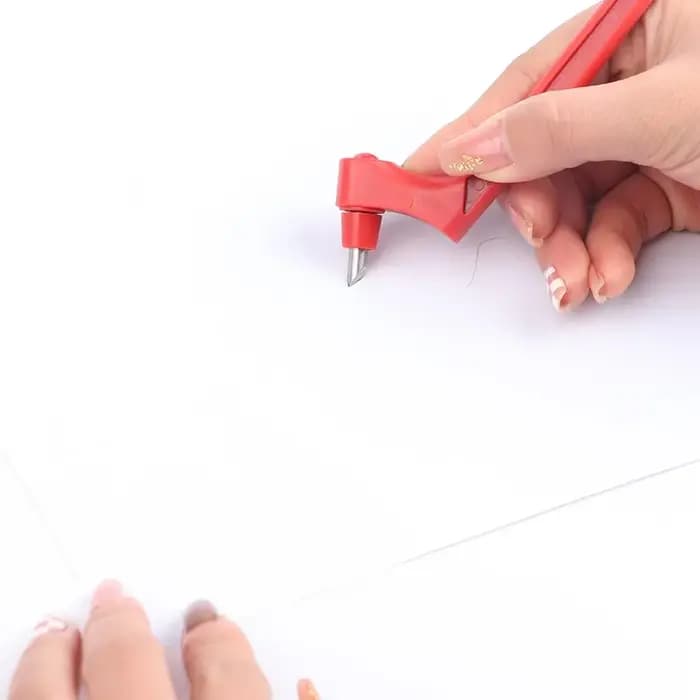Outil de coupe artistique, bricolage artisanat, couteau en papier avec lame rotative à 360 degrés, s