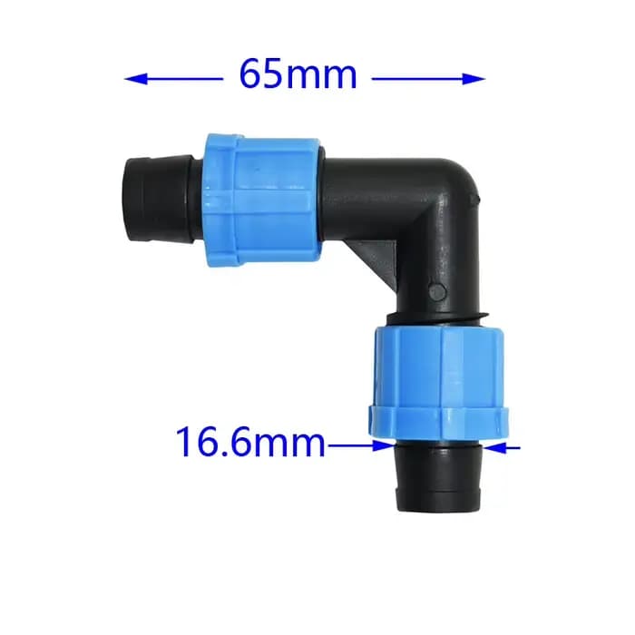 Connecteurs de bande d'égouttement d'irrigation 16mm, 5 pièces, connecteur de réparation de prise d'