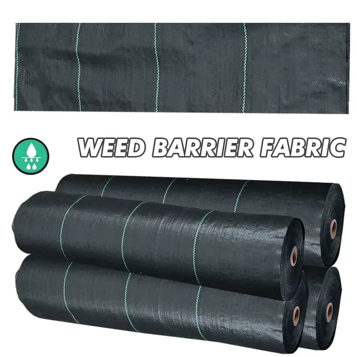 Tissu Anti-herbe agricole PE, barrière contre les mauvaises herbes de jardin, couverture de sol Anti