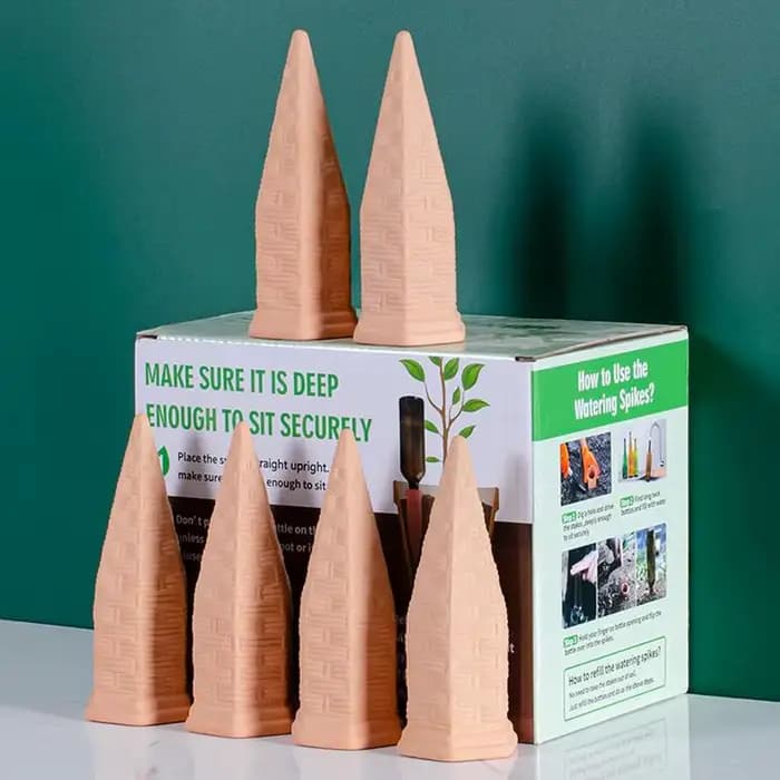 Piquets d'arrosage en argile 6X, argile à arrosage automatique, piquets à libération lente, système 