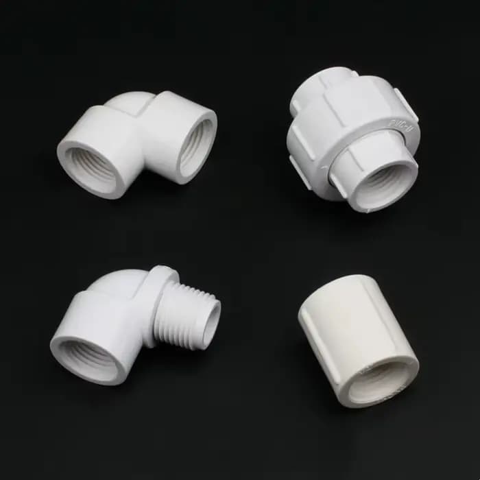 Connecteur Union en PVC à Double filetage femelle 1/2 "3/4" 1 ", Joint détachable pour aquarium, rac