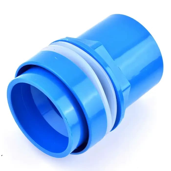 Connecteur de tuyau en PVC bleu 20 ~ 50mm, Joint de Tube d'alimentation en eau d'irrigation de jardi