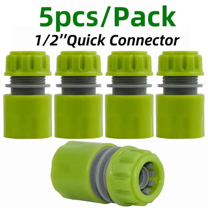 Sprycle 5 pièces 1/2 pouces tuyau d'arrosage connecteur rapide 16mm raccord de tuyau adaptateur de r