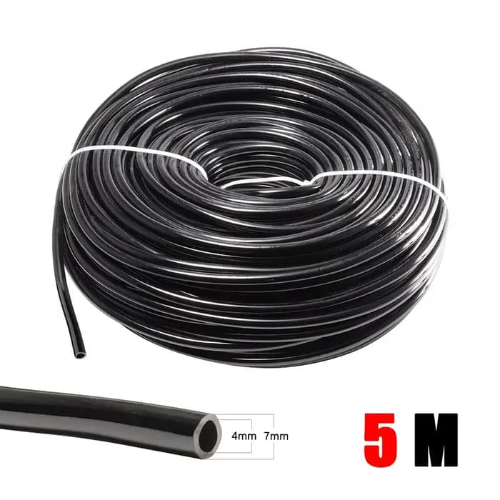 Arrosage de jardin 4/7mm tuyau PVC Micro tuyau d'irrigation 1/4 ''tube système d'irrigation goutte à