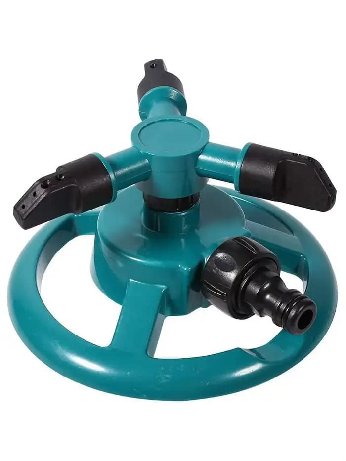 Buse d'arrosage automatique à 360 degrés, pulvérisation d'eau rotative, pour jardin et pelouse, four