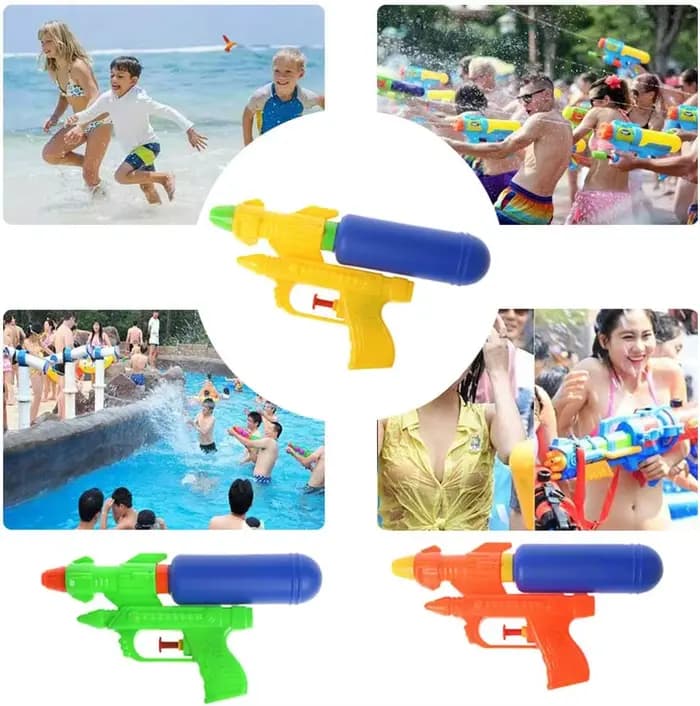 NOUVEAU Pistolet à eau pour enfants, super lanceur d'eau pour les vacances d'été, pistolet à jet d'e