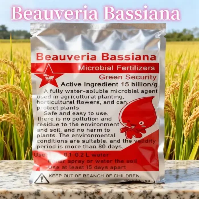 50g d'engrais organique microbien à base de Beauveria Bassiana