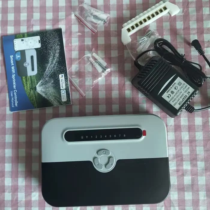 Contrôleur d'arrosage intelligent d'intérieur WiFi à 8 Stations et système d'irrigation à électrovan