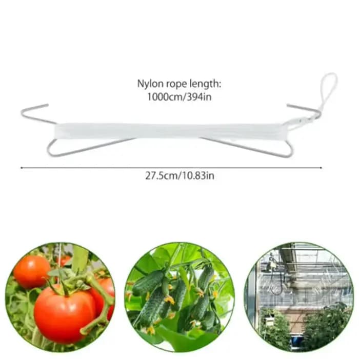 10 pièces serre jardin tomates crochets pinces plantation légumes crochet Support plantes cravates S
