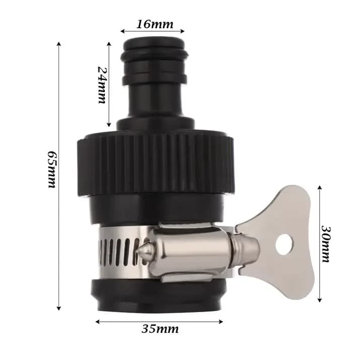 Adaptateur universel de connecteur de robinet, tuyau de centre commercial, raccord de menuisier de t
