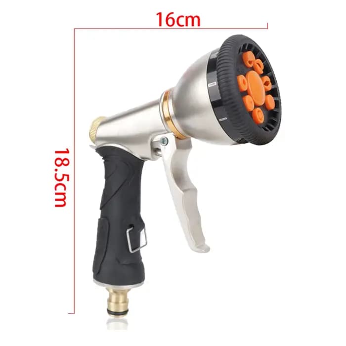 Outil d'irrigation lave-auto pistolet de pulvérisation d'eau rotatif arrosage de jardin saupoudrer c