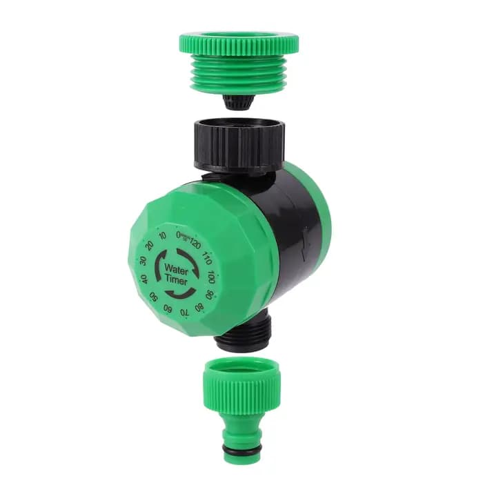 Minuterie mécanique en plastique, contrôleurs d'irrigation de jardin et de pelouse, minuterie d'eau 