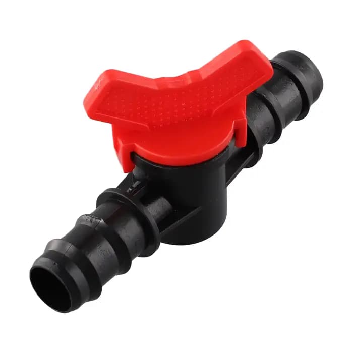 1 pièce Robinet d'arrêt à bille 16mm 20mm 25mm, Raccord de raccordement pour tuyau PE PN4, Tuyau d'i