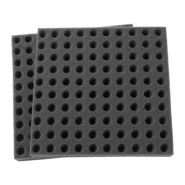 Éponge de semis hydroponique noire sans sol, clonage de pots de jardin, collier de pépinière, semis,