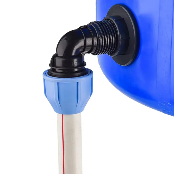 Adaptateur de connecteur de Tube PE, raccord de baril de pluie, diamètre extérieur 20/25/32mm, pour 