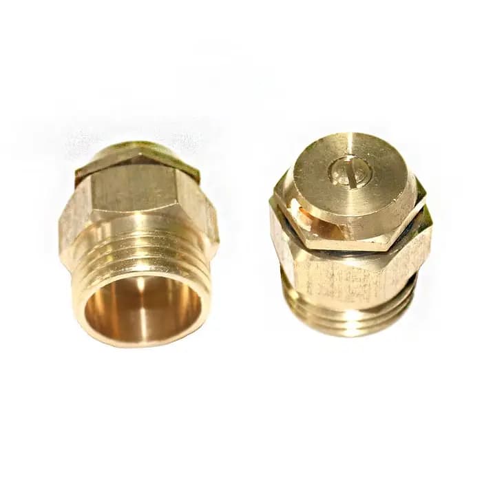 5 pièces en laiton 180 °   Buse de réfraction 1/2 ", pulvérisateur d'arrosage à filetage mâle, pour 