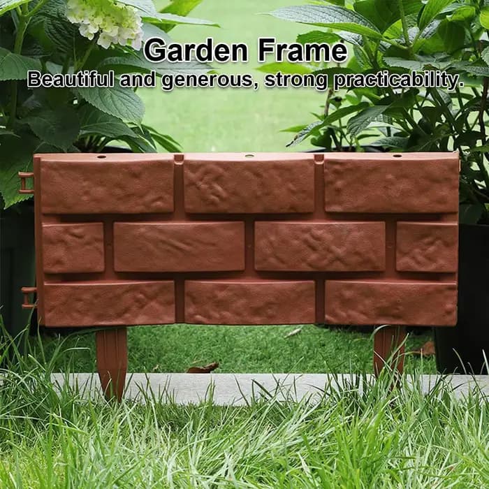 Bordure de bordure de jardin décorative bricolage