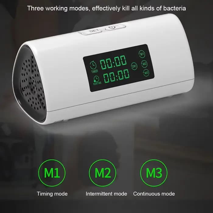 Nettoyeur CPAP, Stérilisateur de Respirateur, Désinfection de Machine Respiratoire, Stérilisation à l'Ozone, Nettoyage de Tuyaux pour Purificateur d'Air